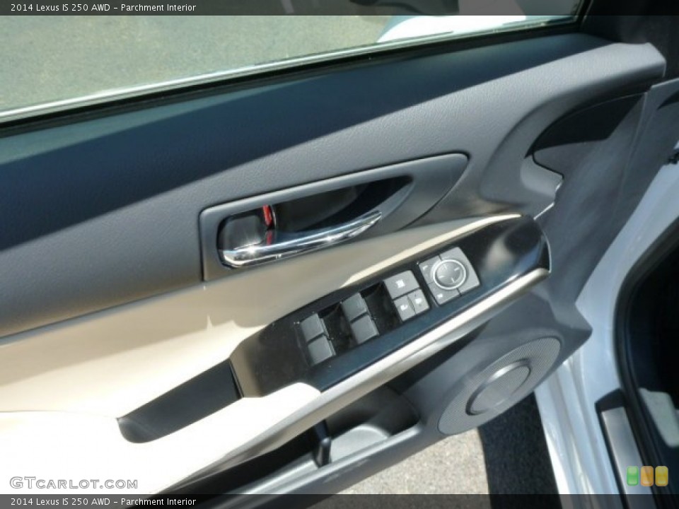 Parchment Interior Controls for the 2014 Lexus IS 250 AWD #82547396