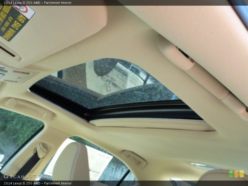 Parchment Interior Sunroof for the 2014 Lexus IS 250 AWD #82547405