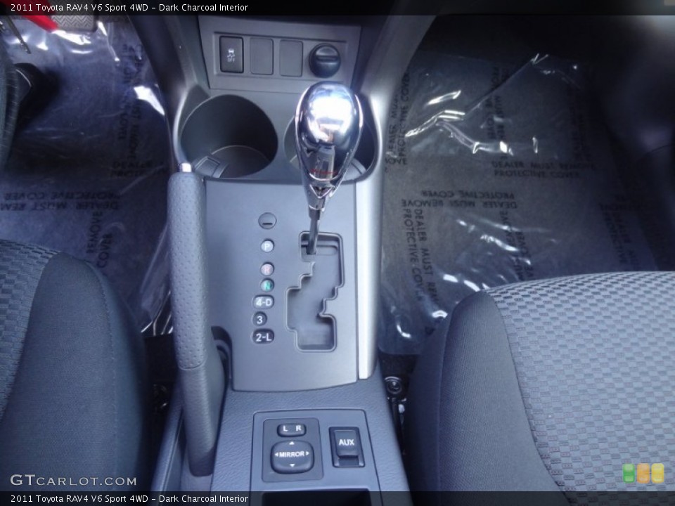 Dark Charcoal Interior Transmission for the 2011 Toyota RAV4 V6 Sport 4WD #82547774