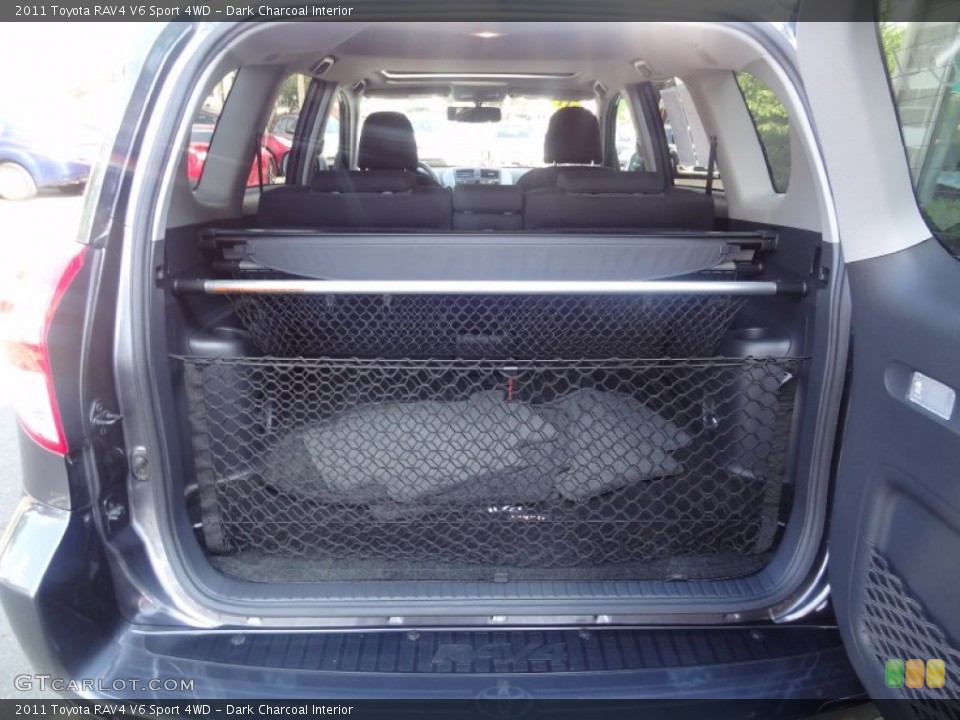 Dark Charcoal Interior Trunk for the 2011 Toyota RAV4 V6 Sport 4WD #82547858