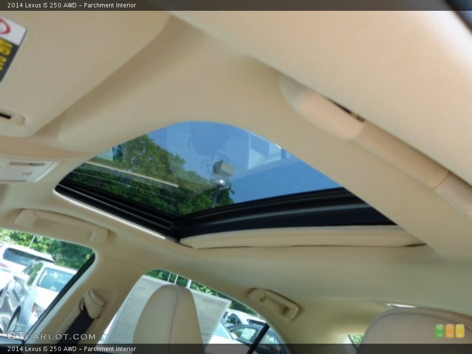 Parchment Interior Sunroof for the 2014 Lexus IS 250 AWD #82547870