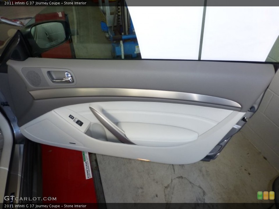 Stone Interior Door Panel for the 2011 Infiniti G 37 Journey Coupe #82547983
