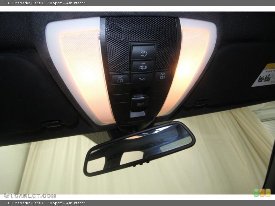 Ash Interior Controls for the 2012 Mercedes-Benz C 250 Sport #82547987