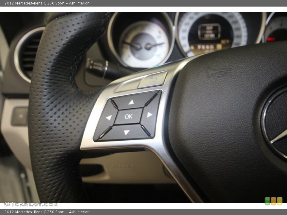 Ash Interior Controls for the 2012 Mercedes-Benz C 250 Sport #82548086