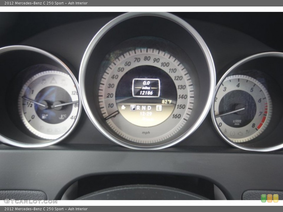 Ash Interior Gauges for the 2012 Mercedes-Benz C 250 Sport #82548278