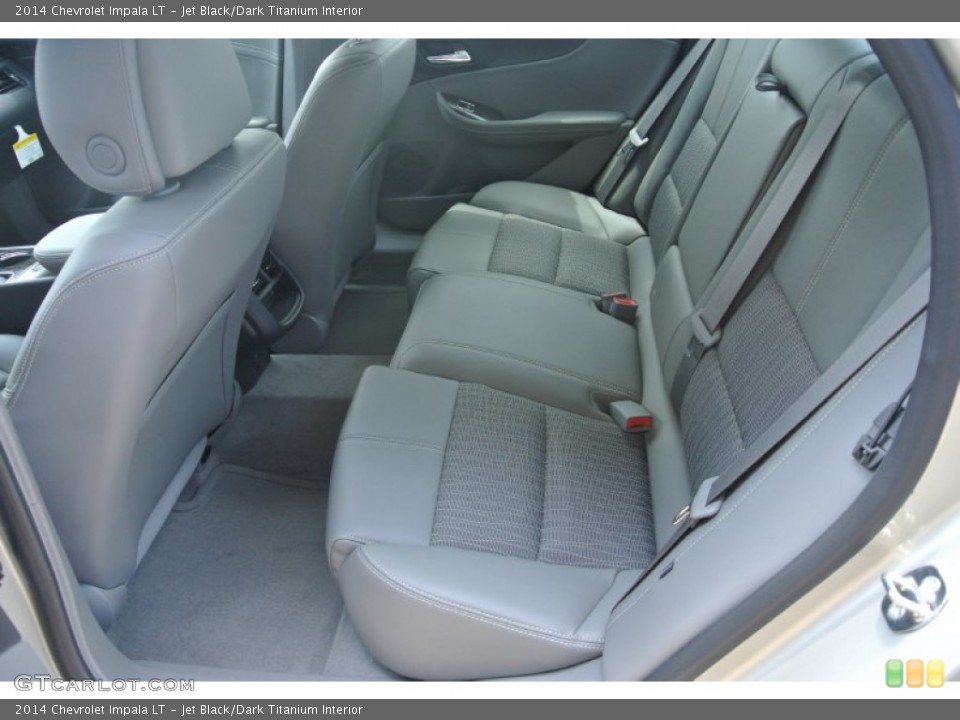 Jet Black/Dark Titanium Interior Rear Seat for the 2014 Chevrolet Impala LT #82551786