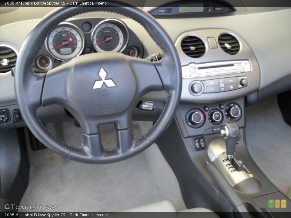 Dark Charcoal Interior Dashboard for the 2008 Mitsubishi Eclipse Spyder GS #82552482