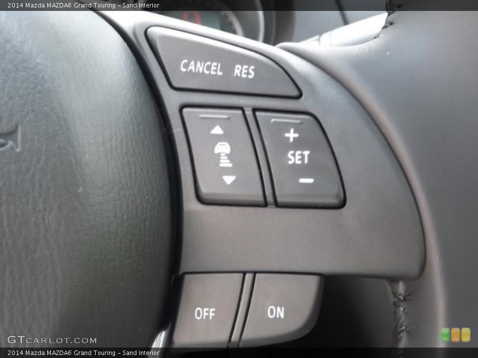 Sand Interior Controls for the 2014 Mazda MAZDA6 Grand Touring #82552677