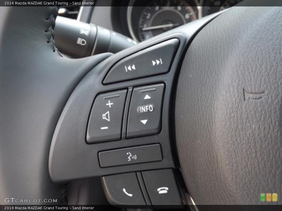 Sand Interior Controls for the 2014 Mazda MAZDA6 Grand Touring #82552680