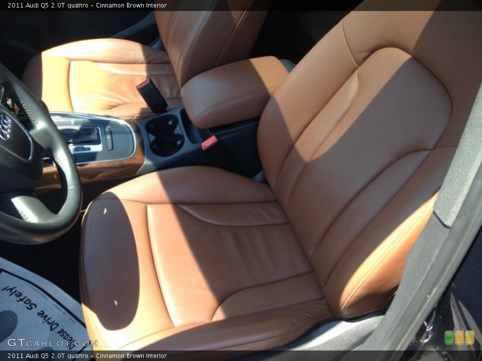 Cinnamon Brown Interior Front Seat for the 2011 Audi Q5 2.0T quattro #82556738