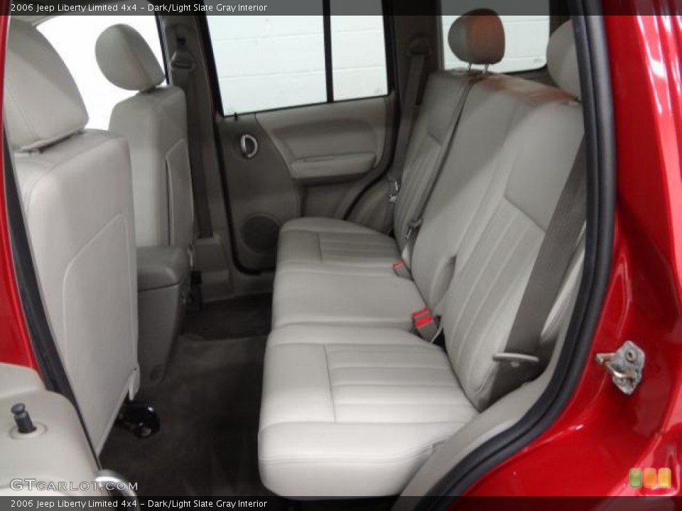 Dark/Light Slate Gray Interior Rear Seat for the 2006 Jeep Liberty Limited 4x4 #82558837