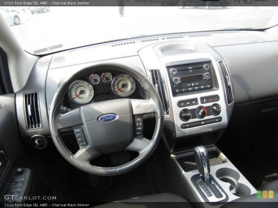 Charcoal Black Interior Dashboard for the 2010 Ford Edge SEL AWD #82559521