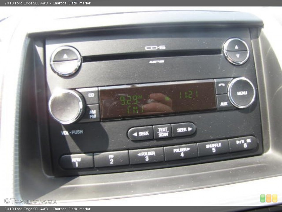 Charcoal Black Interior Audio System for the 2010 Ford Edge SEL AWD #82559632