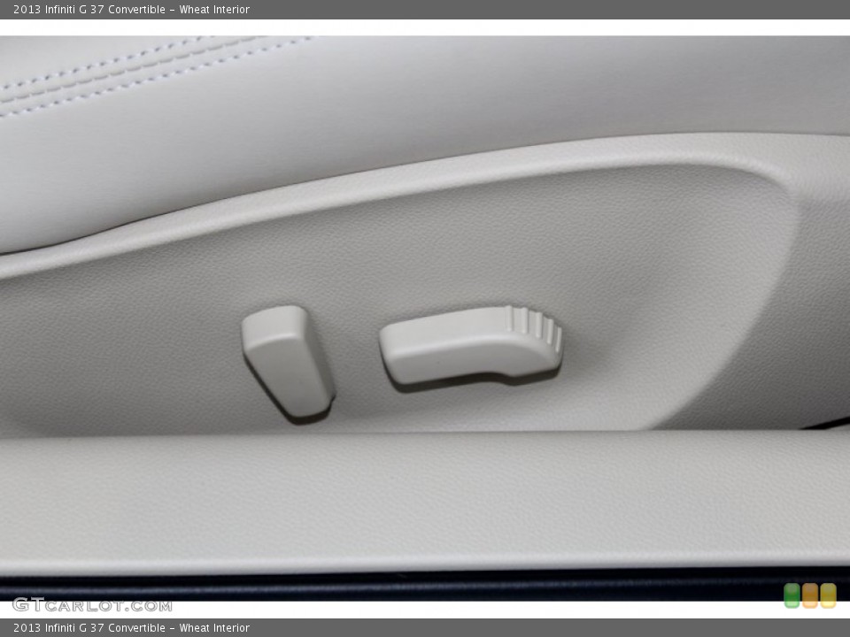 Wheat Interior Front Seat for the 2013 Infiniti G 37 Convertible #82560747