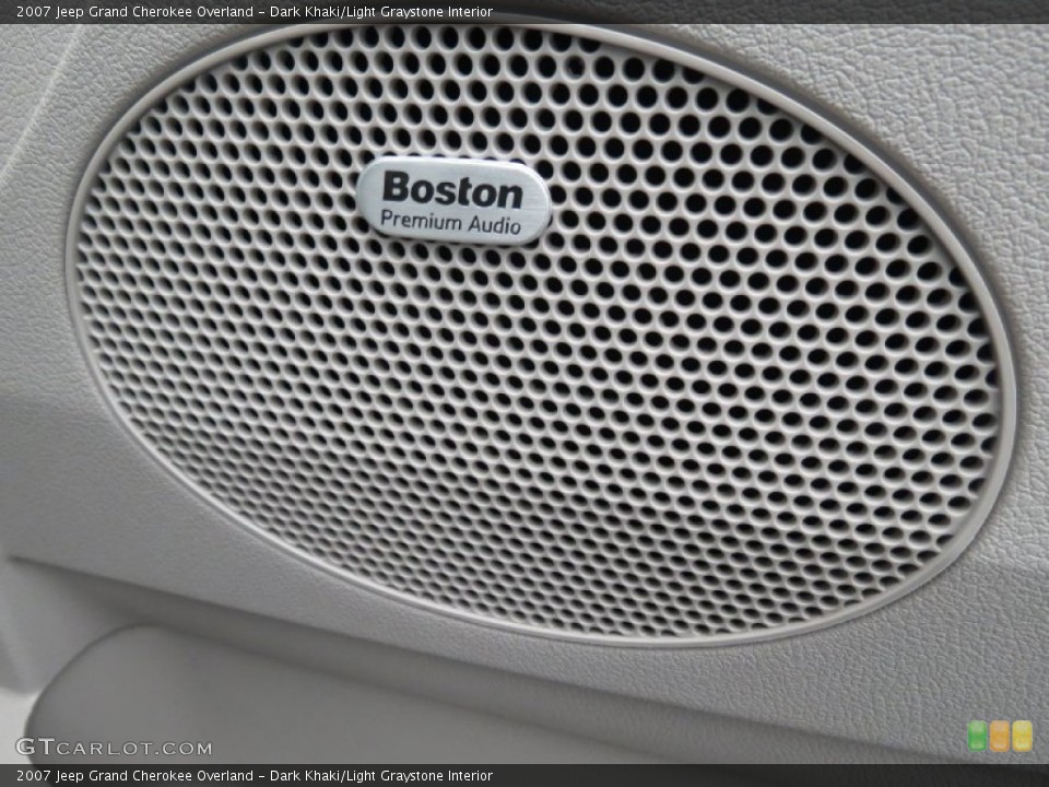 Dark Khaki/Light Graystone Interior Audio System for the 2007 Jeep Grand Cherokee Overland #82562845