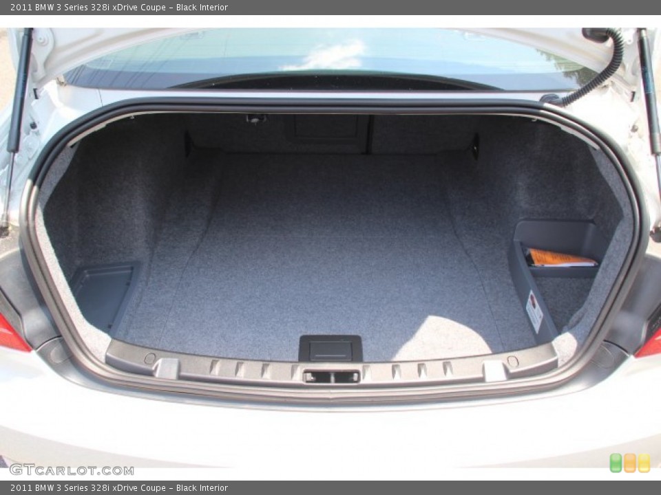 Black Interior Trunk for the 2011 BMW 3 Series 328i xDrive Coupe #82563628
