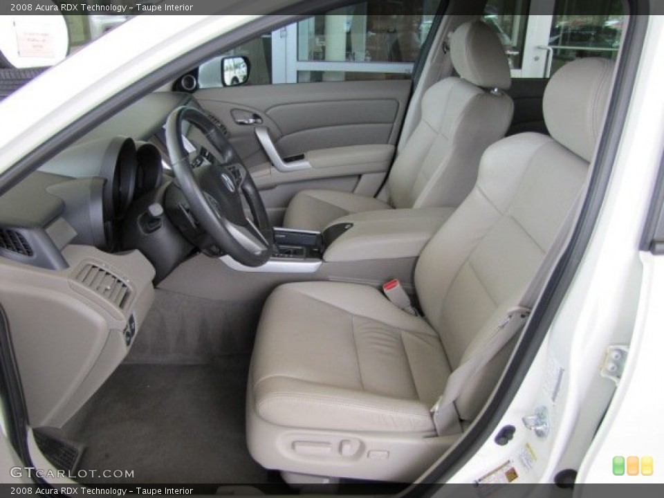 Taupe Interior Front Seat for the 2008 Acura RDX Technology #82567004