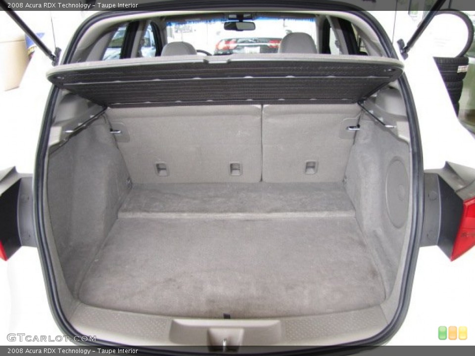 Taupe Interior Trunk for the 2008 Acura RDX Technology #82567273