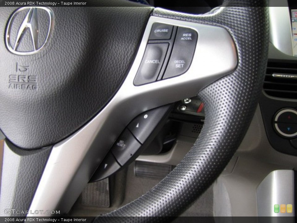Taupe Interior Controls for the 2008 Acura RDX Technology #82567606