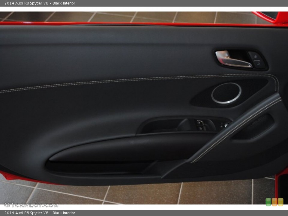 Black Interior Door Panel for the 2014 Audi R8 Spyder V8 #82568563