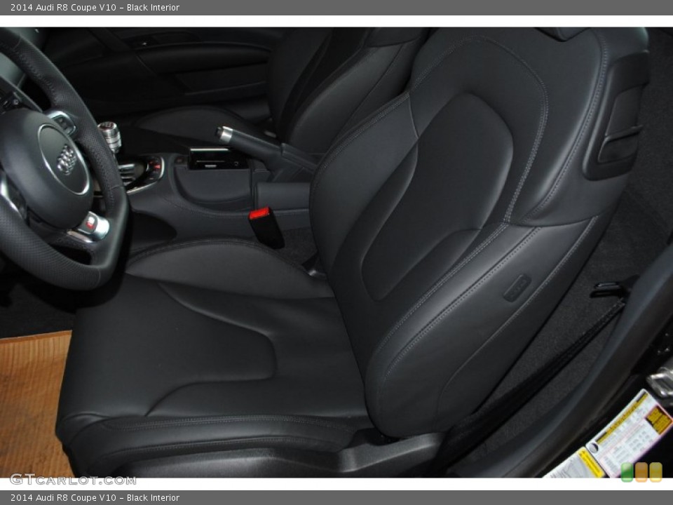 Black Interior Front Seat for the 2014 Audi R8 Coupe V10 #82569381