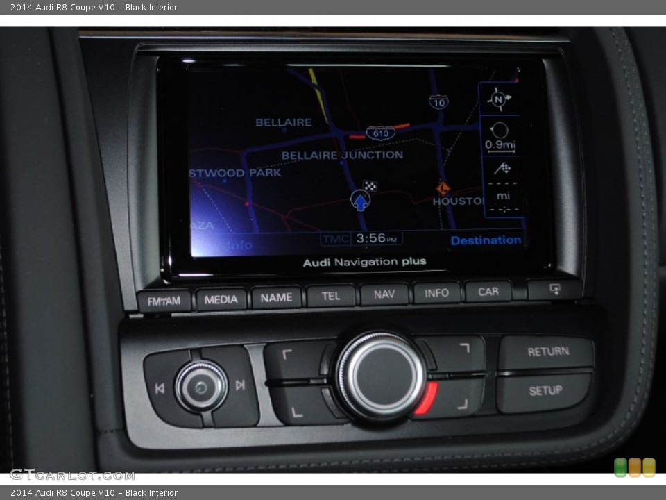 Black Interior Controls for the 2014 Audi R8 Coupe V10 #82569604