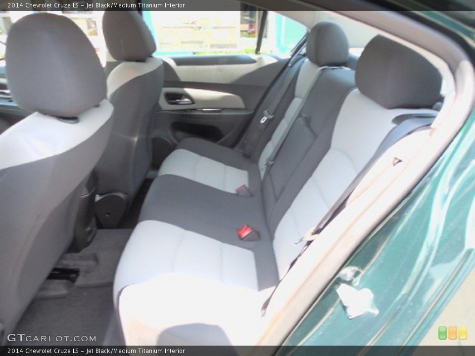 Jet Black/Medium Titanium Interior Rear Seat for the 2014 Chevrolet Cruze LS #82571997