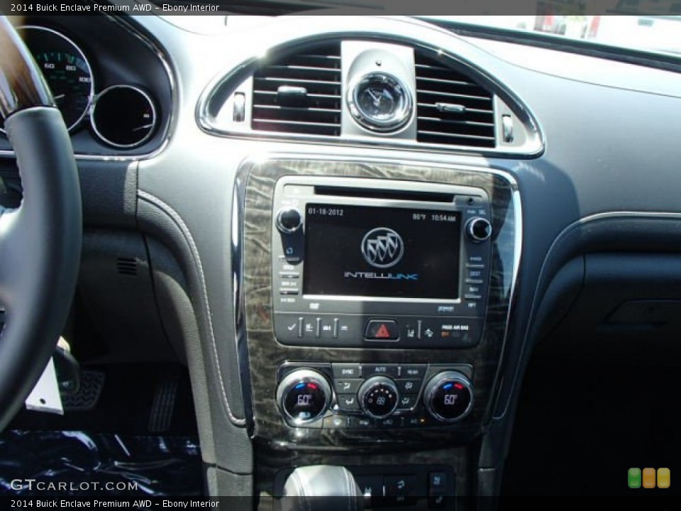 Ebony Interior Controls for the 2014 Buick Enclave Premium AWD #82573406
