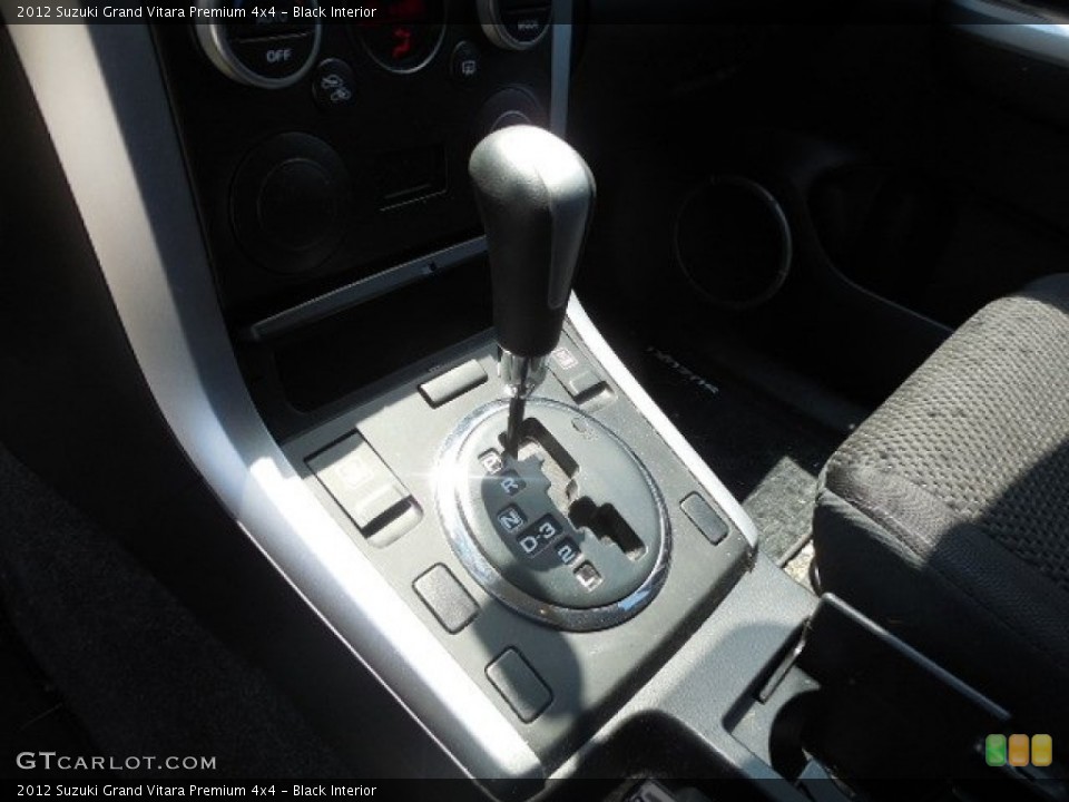 Black Interior Transmission for the 2012 Suzuki Grand Vitara Premium 4x4 #82573957