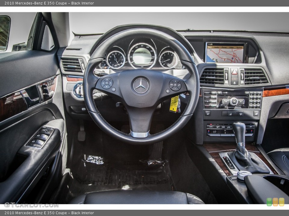 Black Interior Steering Wheel for the 2010 Mercedes-Benz E 350 Coupe #82578170