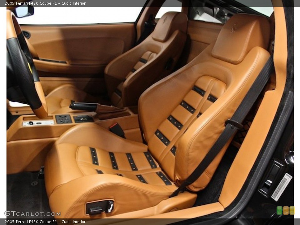 Cuoio Interior Front Seat for the 2005 Ferrari F430 Coupe F1 #82578774