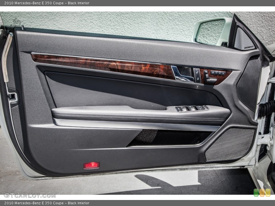 Black Interior Door Panel for the 2010 Mercedes-Benz E 350 Coupe #82579014