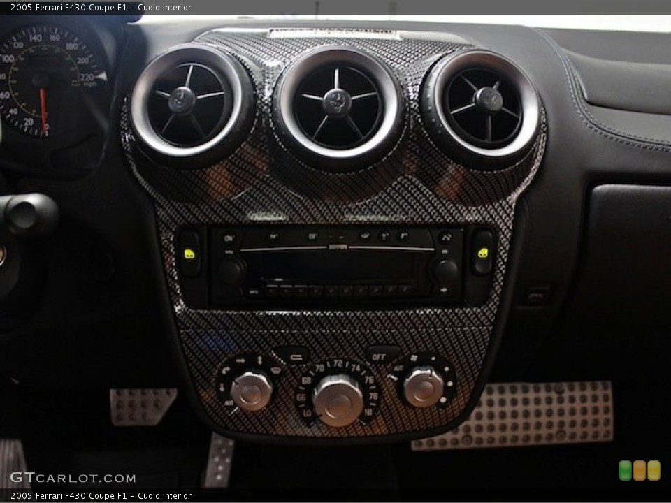 Cuoio Interior Controls for the 2005 Ferrari F430 Coupe F1 #82579044
