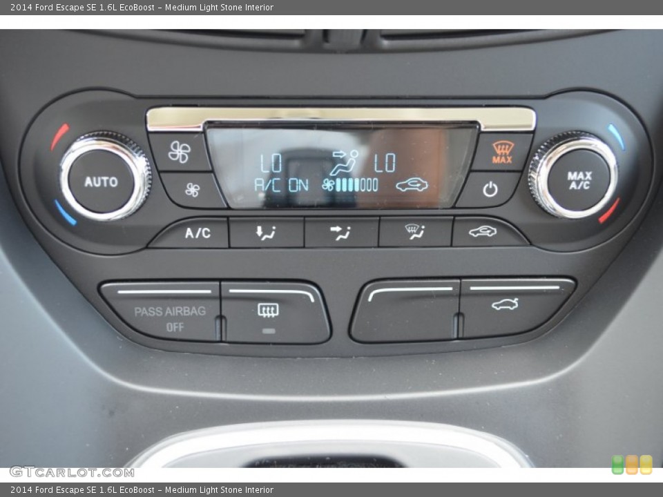 Medium Light Stone Interior Controls for the 2014 Ford Escape SE 1.6L EcoBoost #82582003