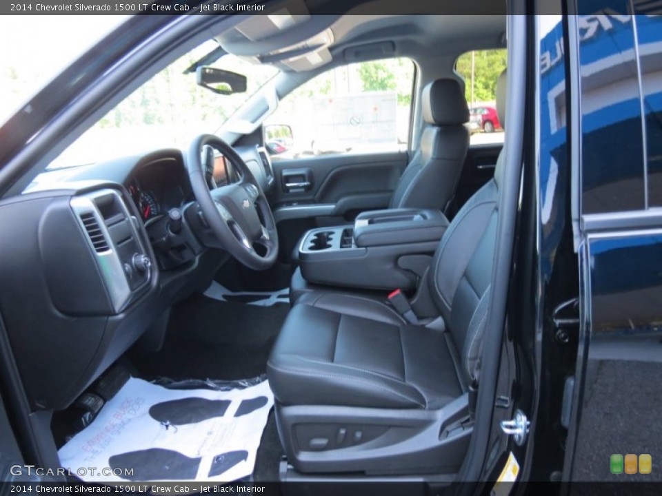 Jet Black Interior Front Seat for the 2014 Chevrolet Silverado 1500 LT Crew Cab #82584354