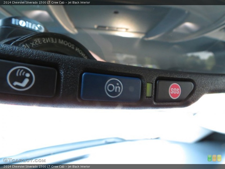 Jet Black Interior Controls for the 2014 Chevrolet Silverado 1500 LT Crew Cab #82584511