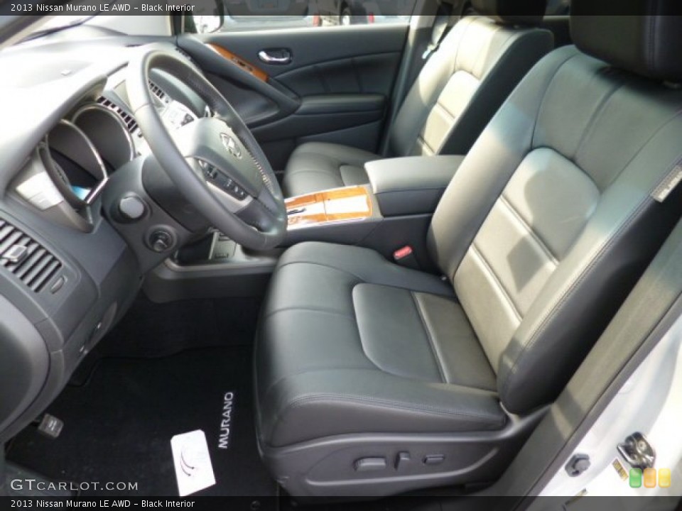 Black Interior Front Seat for the 2013 Nissan Murano LE AWD #82584599