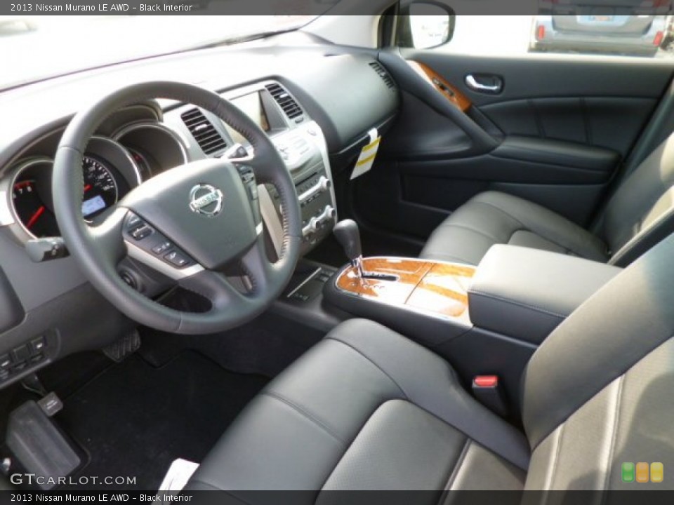 Black Interior Prime Interior for the 2013 Nissan Murano LE AWD #82584617
