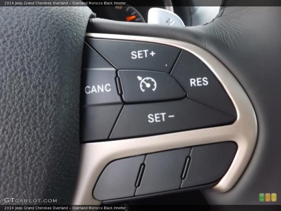 Overland Morocco Black Interior Controls for the 2014 Jeep Grand Cherokee Overland #82584676