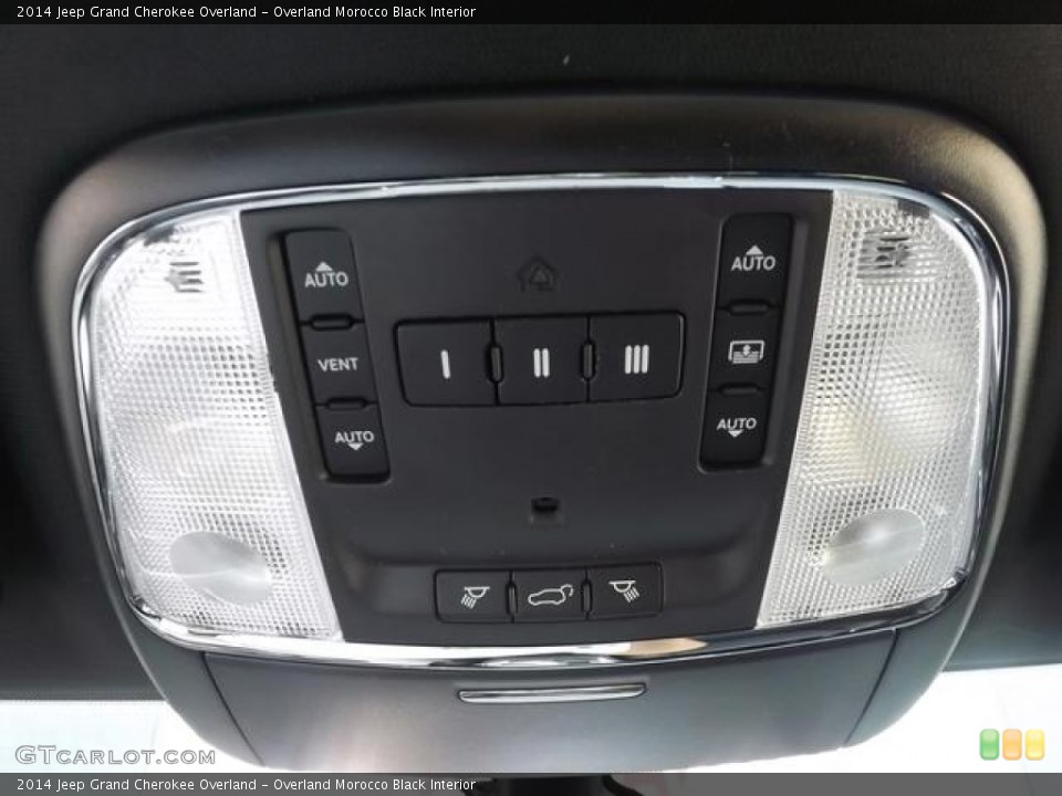 Overland Morocco Black Interior Controls for the 2014 Jeep Grand Cherokee Overland #82584742