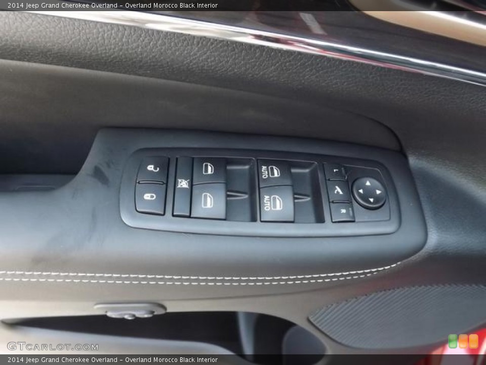 Overland Morocco Black Interior Controls for the 2014 Jeep Grand Cherokee Overland #82584891