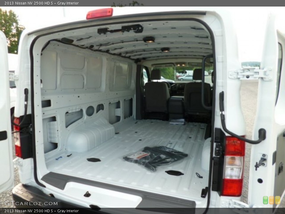 Gray Interior Trunk for the 2013 Nissan NV 2500 HD S #82585468