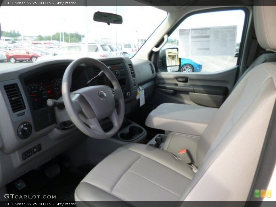 Gray Interior Photo for the 2013 Nissan NV 2500 HD S #82585510