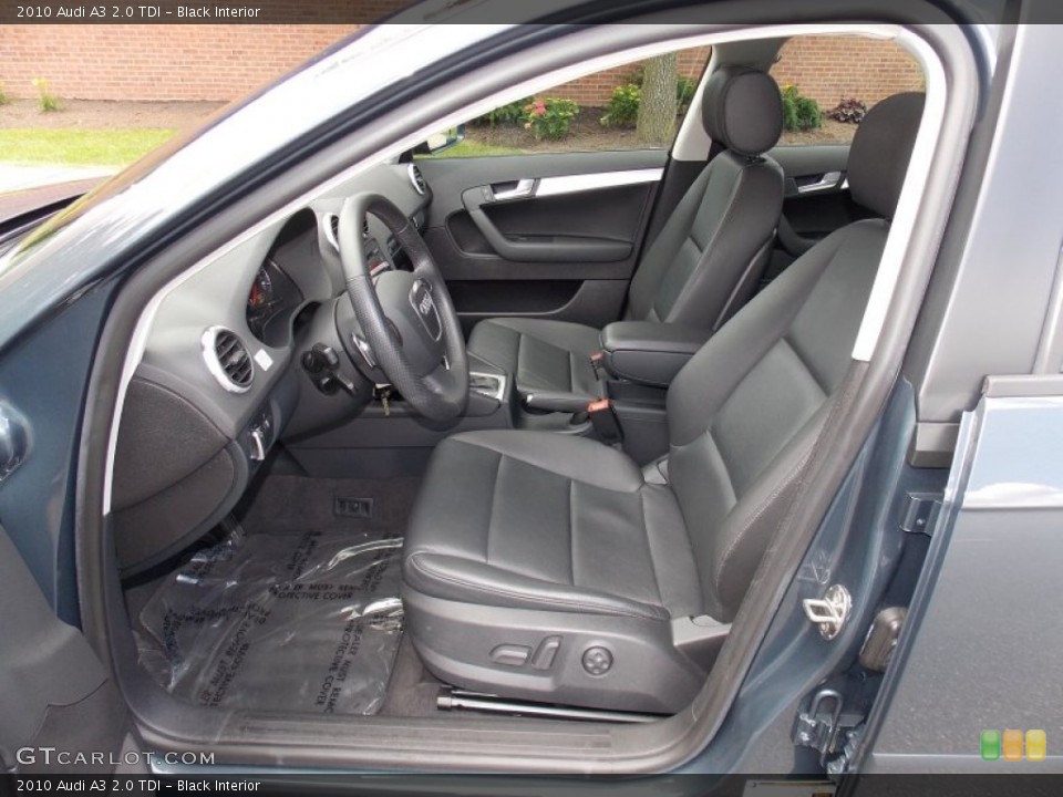 Black Interior Photo for the 2010 Audi A3 2.0 TDI #82586359