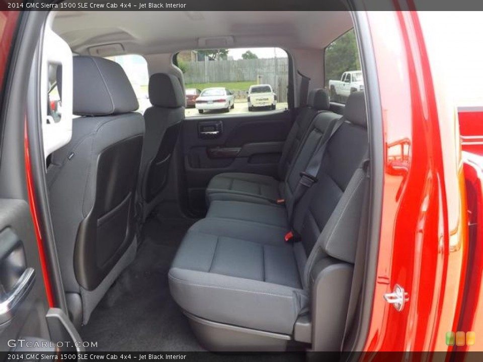 Jet Black Interior Rear Seat for the 2014 GMC Sierra 1500 SLE Crew Cab 4x4 #82589514