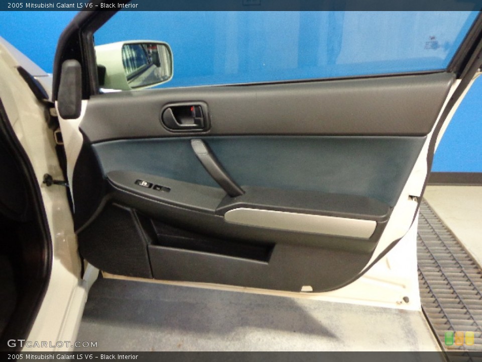 Black Interior Door Panel for the 2005 Mitsubishi Galant LS V6 #82590292