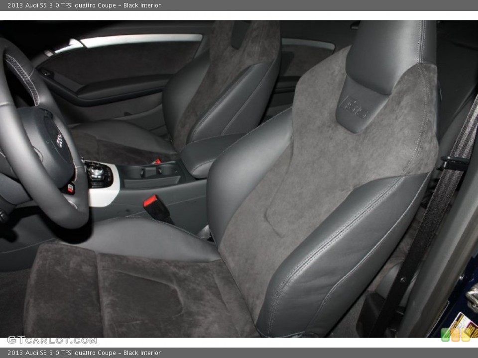 Black Interior Front Seat for the 2013 Audi S5 3.0 TFSI quattro Coupe #82591352