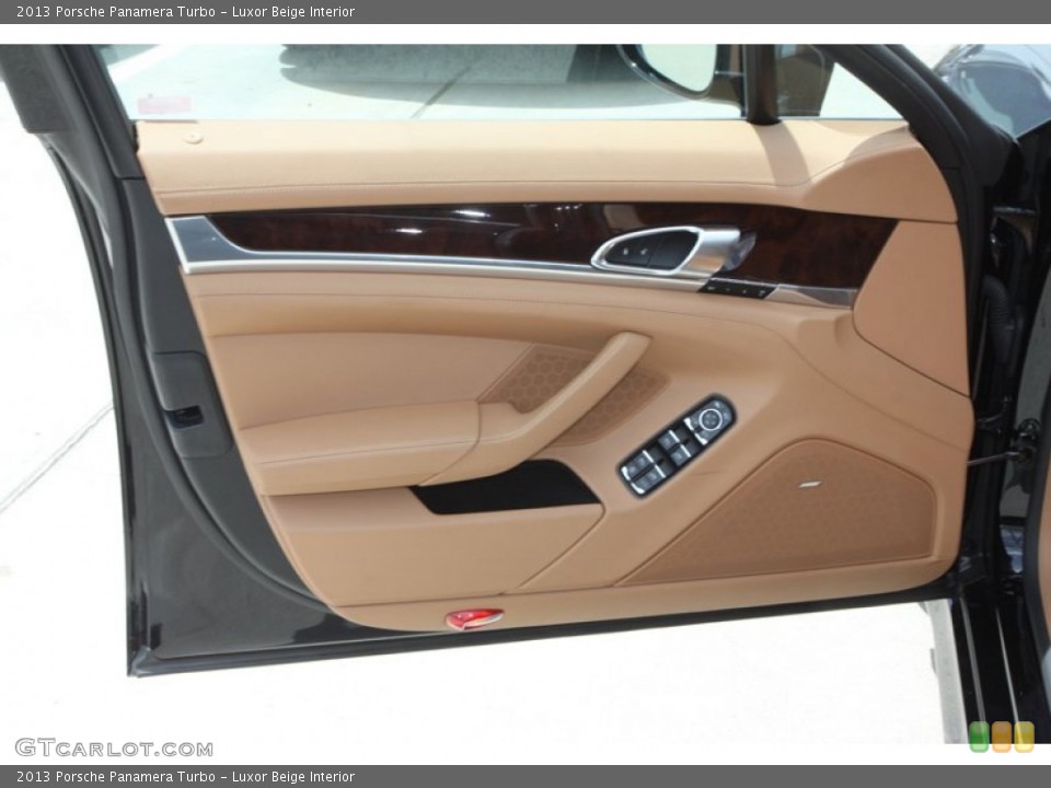 Luxor Beige Interior Door Panel for the 2013 Porsche Panamera Turbo #82591809