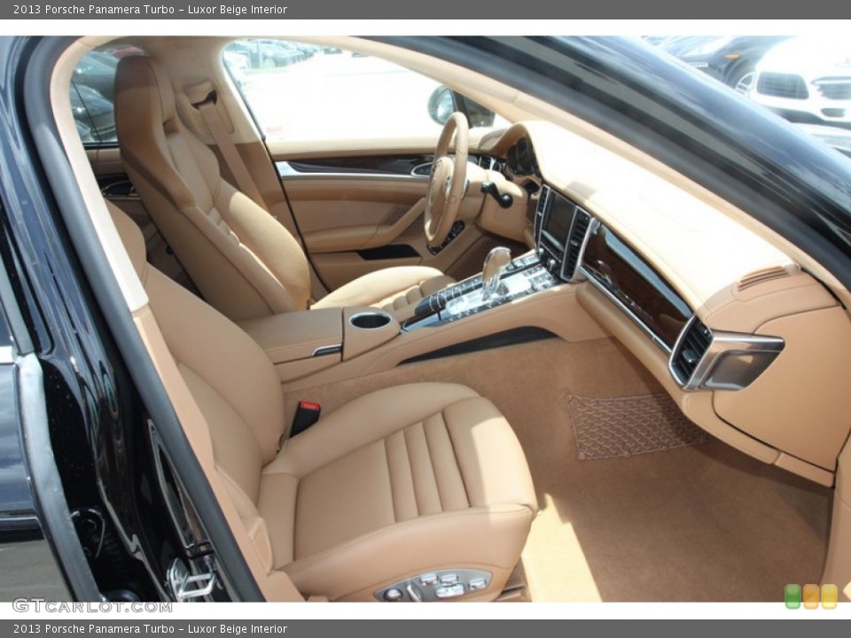 Luxor Beige Interior Front Seat for the 2013 Porsche Panamera Turbo #82592246