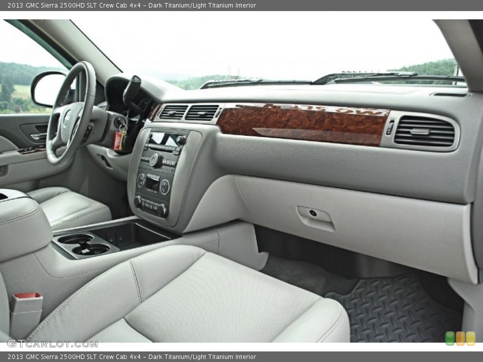 Dark Titanium/Light Titanium Interior Dashboard for the 2013 GMC Sierra 2500HD SLT Crew Cab 4x4 #82594810